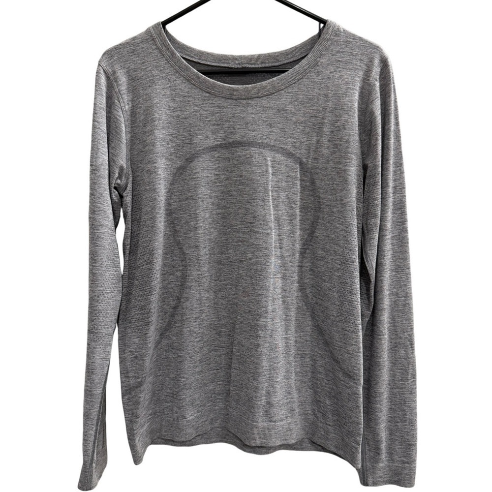 LULULEMON Long Sleeve Swiftly Tech Shirt Gray Size 8 Estimated